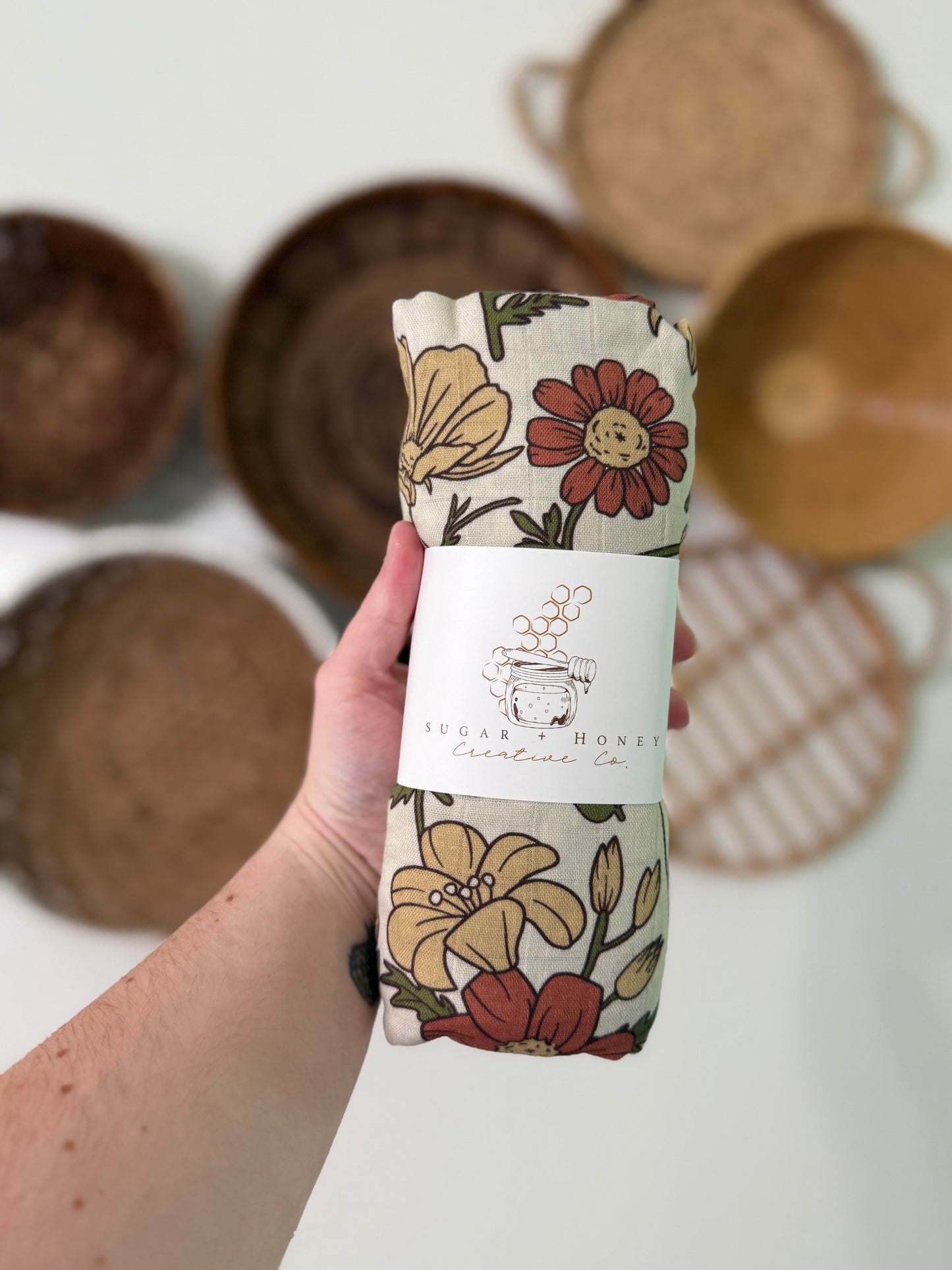 Golden Grove Muslin Swaddle