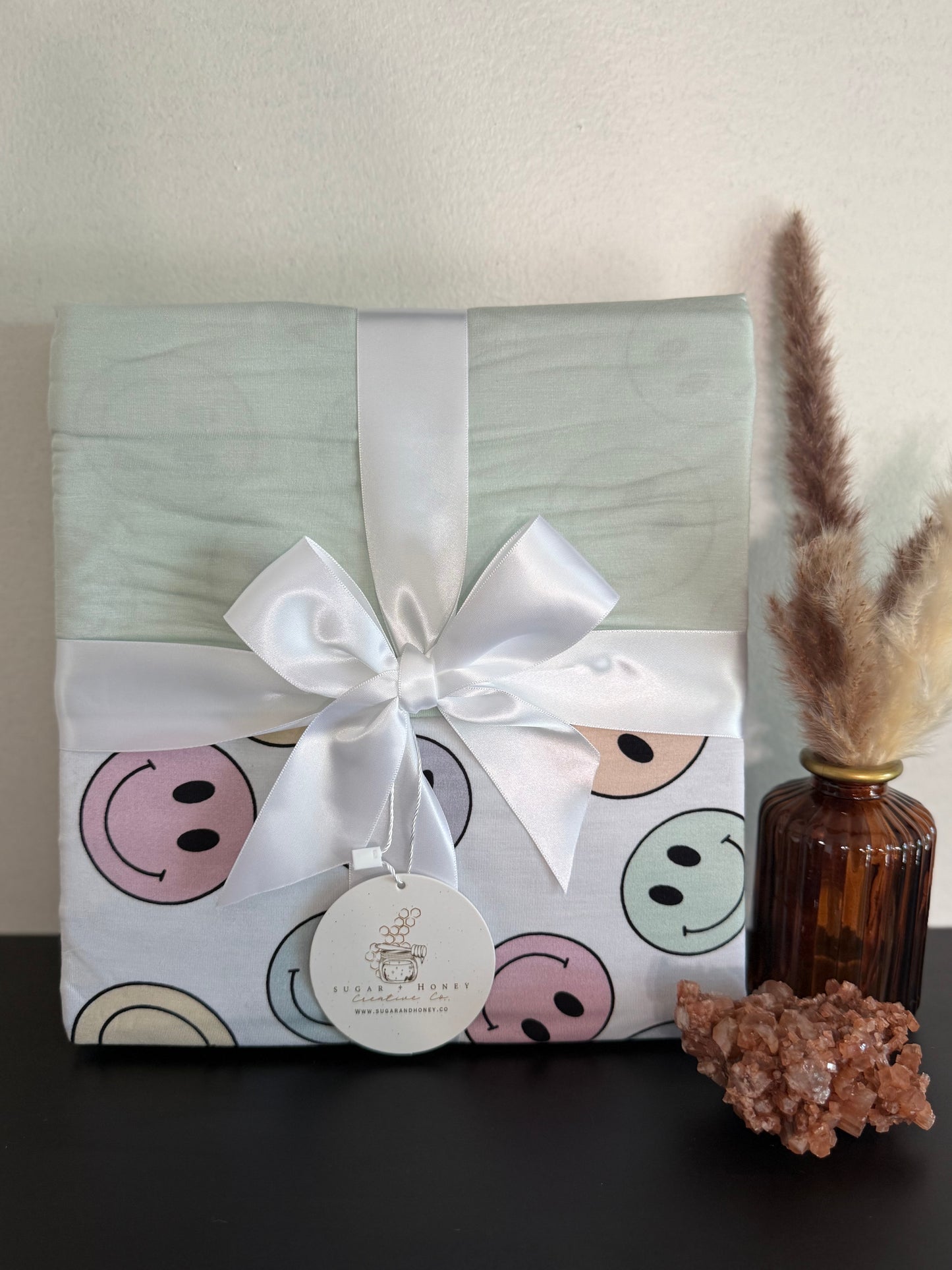 Pastel Vibes Bamboo Blanket