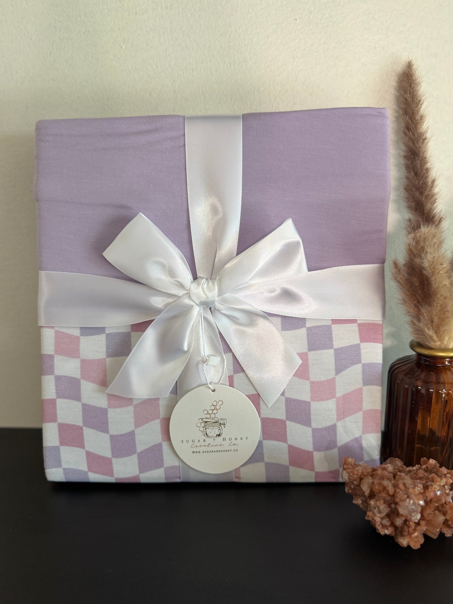 Sugar Swirl Daze Bamboo Blanket