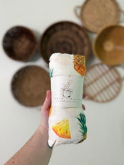 Pineapple Paradise Muslin Swaddle