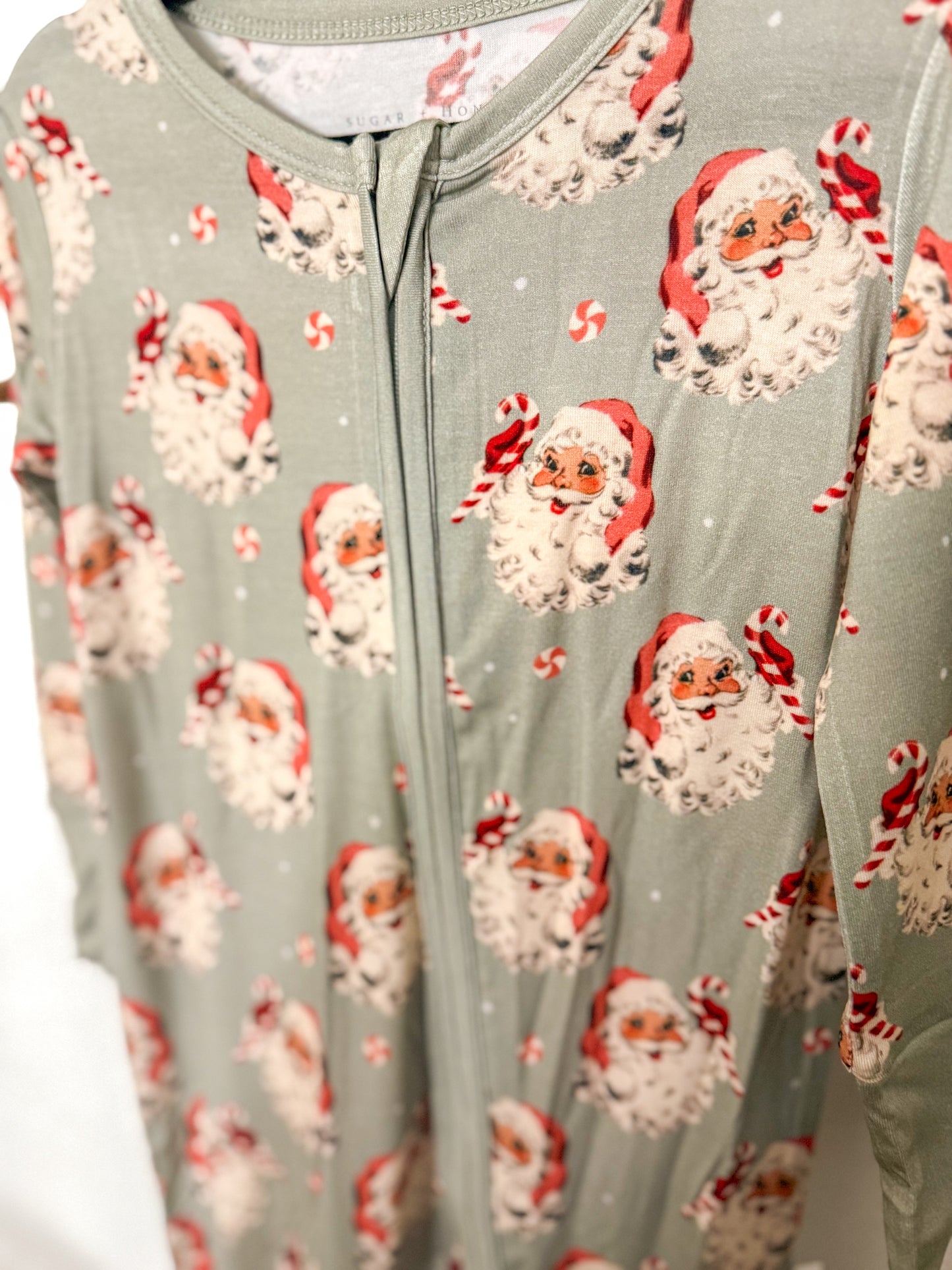 Vintage Peppermint Santa Sleeper