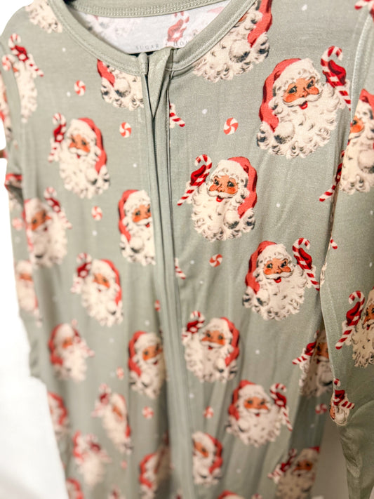 Vintage Peppermint Santa Sleeper
